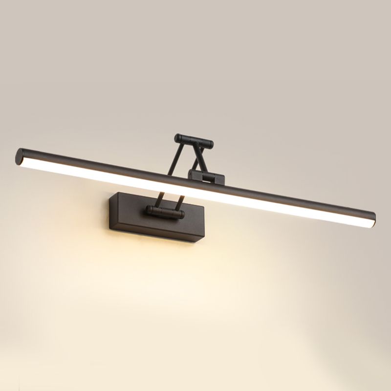 Minimalistisk LED Vegglampe Svart/Hvit – Modern Metallampe for Bad og Innendørs Bruk | Skanto