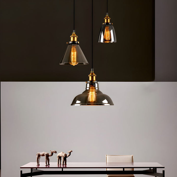 UrbanVibe Light – Pendellampe laget av amerikansk vintageglass