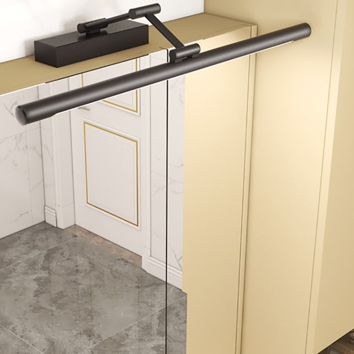 Minimalistisk LED Vegglampe Svart/Hvit – Modern Metallampe for Bad og Innendørs Bruk | Skanto