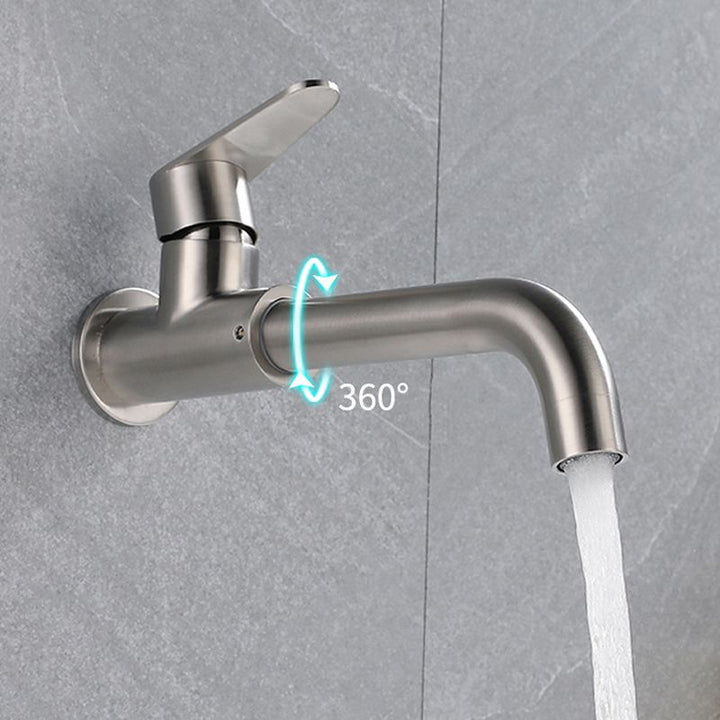 Moderne veggmontert ettgreps blandebatteri til badet