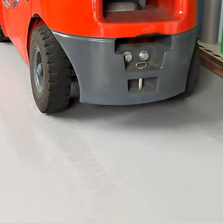 Vanntett PVC-gulv i ensfargede farger, selvklebende, ripebestandig PVC-gulv