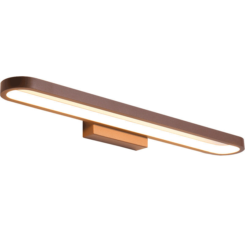Skanto | Leigh moderne vegglampe lineær, Gull, Soverom/Baderom, Metall