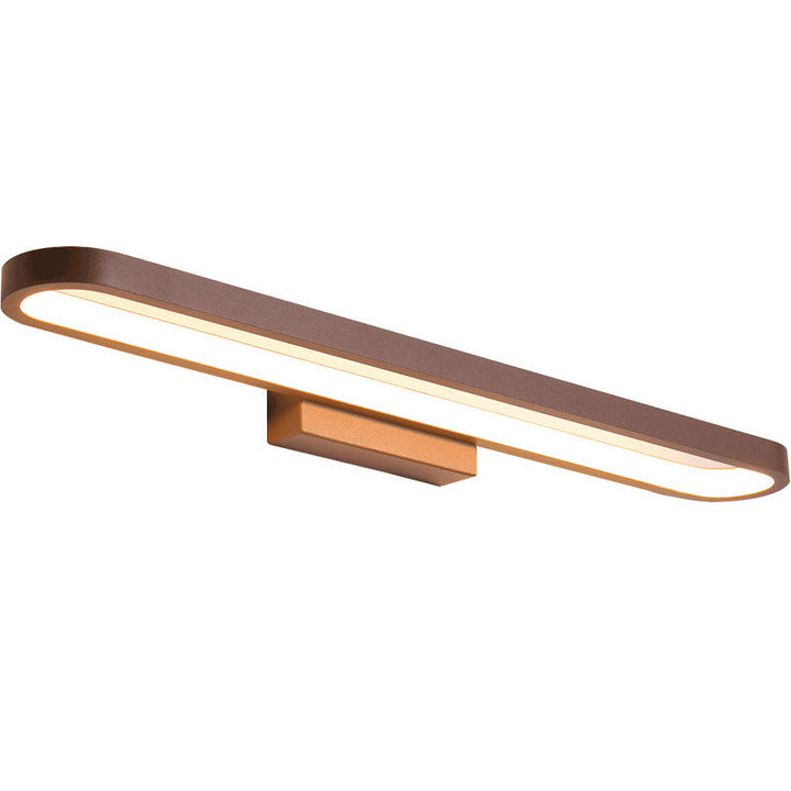Skanto | Leigh moderne vegglampe lineær, Gull, Soverom/Baderom, Metall