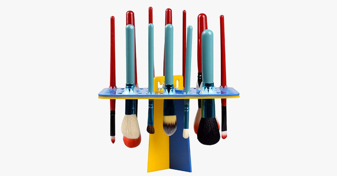 Skanto | Brush Dry Organizer – Profesjonelt tørk dine sminkebørster