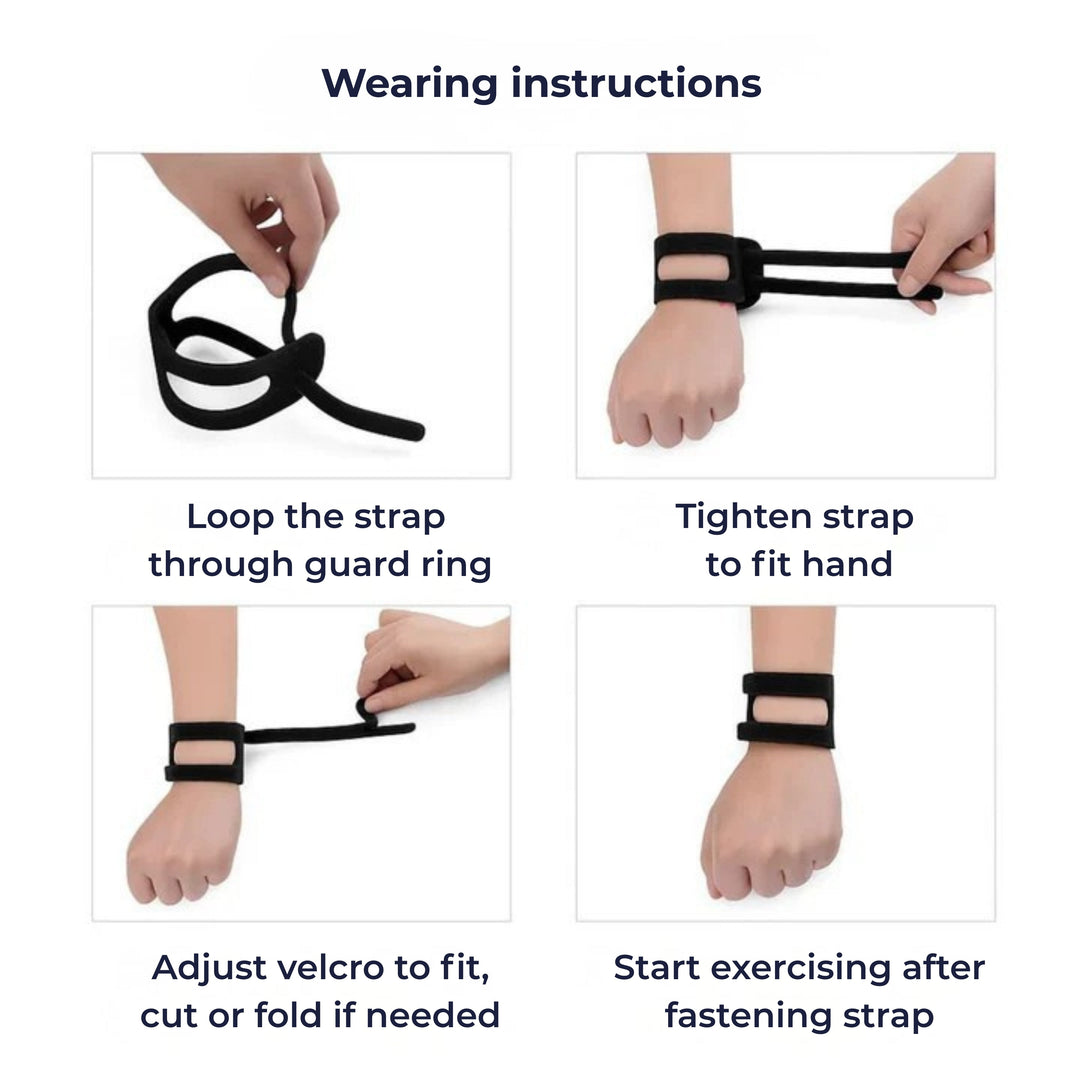 Smertelindring & Ulnar Stabilisering – Justerbar Pustende Komfort – Daglig Bruk & Sportsrestaurering Skanto
