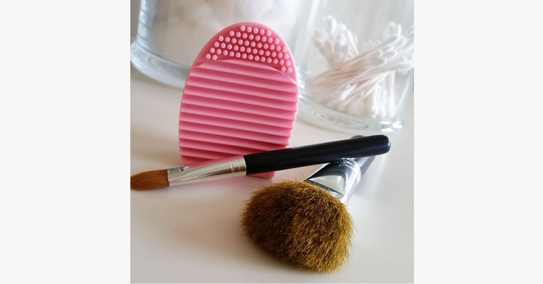 Skanto | Silikon Makeup Børste Renser - Renser sminkebørstene dine grundig uten å skade dem!
