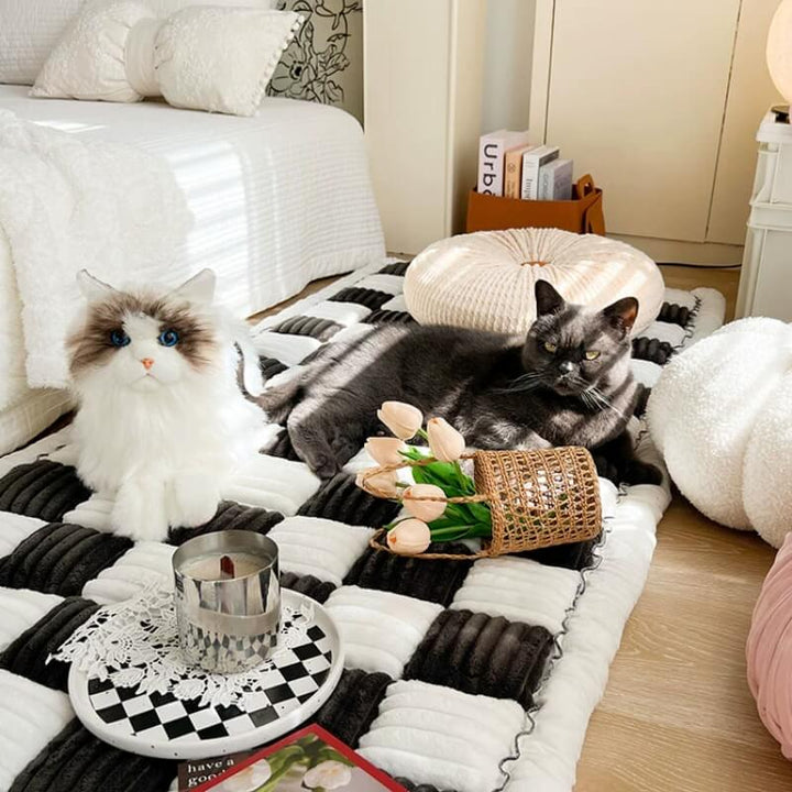 CozyCover – Elegant Teppe for Katt og Menneske Skanto