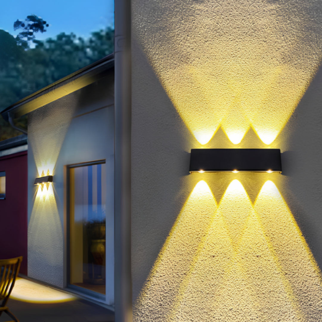 Prism Solar Wall Light | Skanto