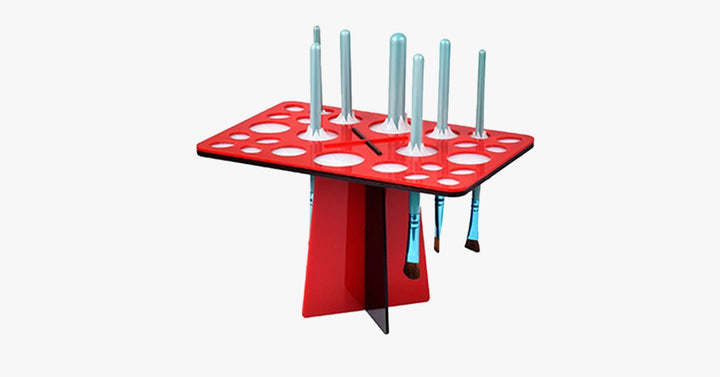 Skanto | Brush Dry Organizer – Profesjonelt tørk dine sminkebørster