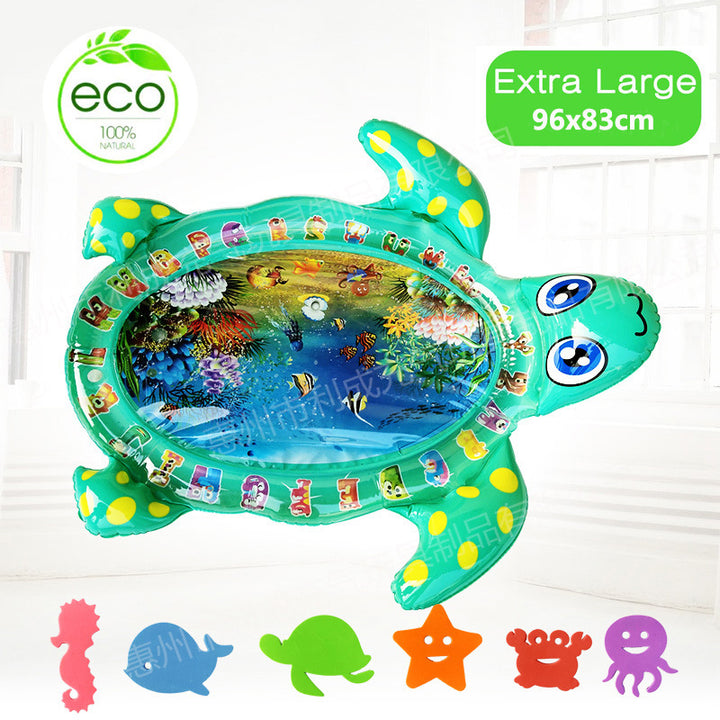 Unisex oppustbart leketeppe med marinemotiver Skanto