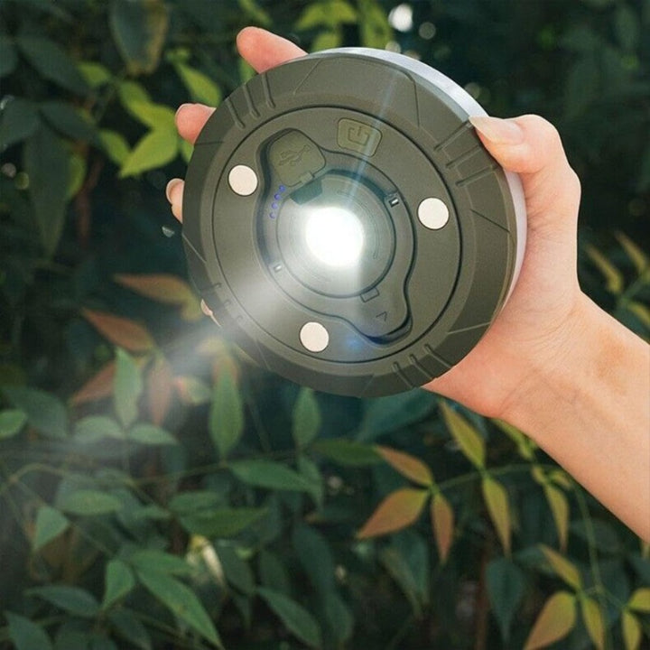 Campinglampe med 10 m RGB lyskjede — Din magiske lyskilde for uforglemmelige utendørsopplevelser | Skanto