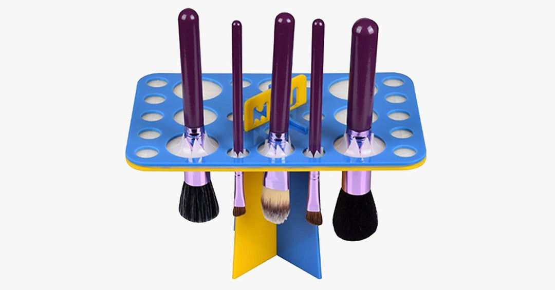 Skanto | Brush Dry Organizer – Profesjonelt tørk dine sminkebørster