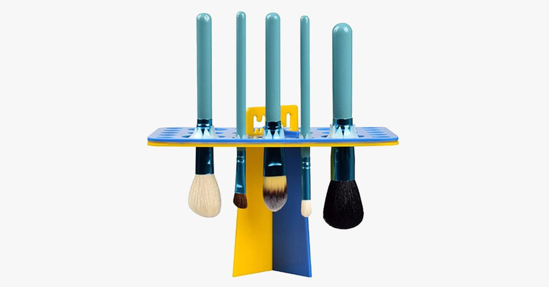 Skanto | Brush Dry Organizer – Profesjonelt tørk dine sminkebørster