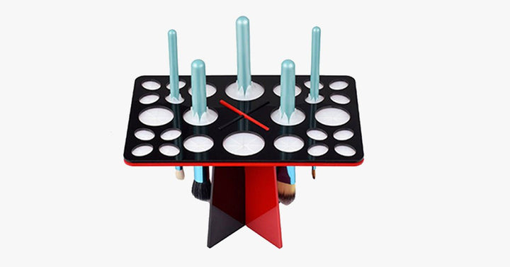 Skanto | Brush Dry Organizer – Profesjonelt tørk dine sminkebørster