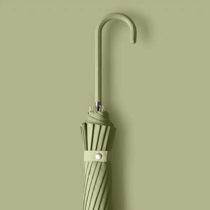 Dame elegant og robust paraply med ergonomisk grep Skanto