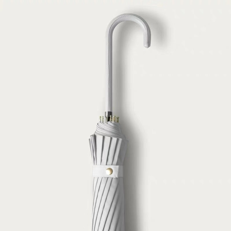 Dame elegant og robust paraply med ergonomisk grep Skanto