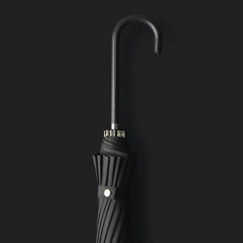 Dame elegant og robust paraply med ergonomisk grep Skanto