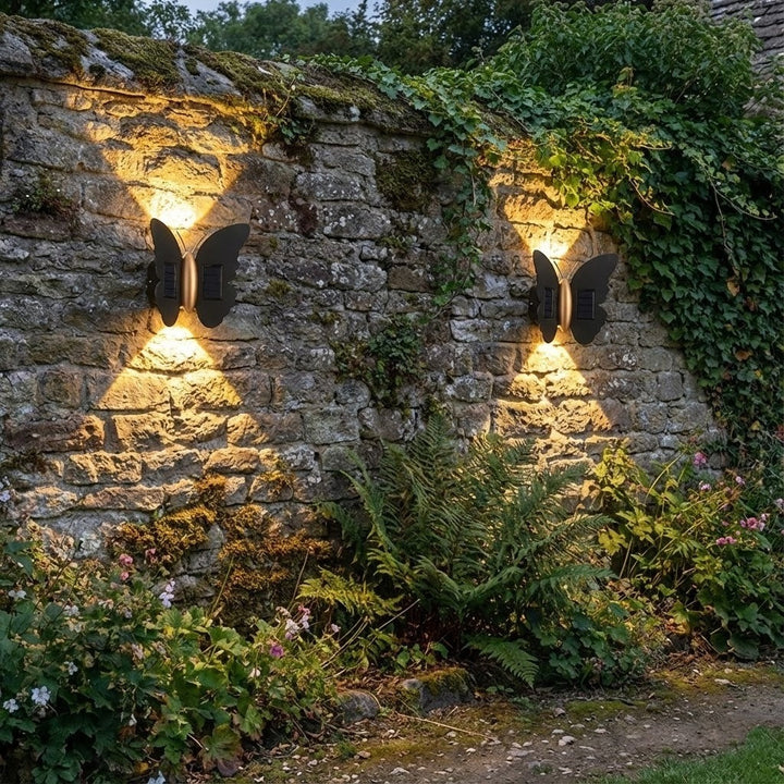 Butterfly Life Solceldrevet Utendørslampe | Skanto