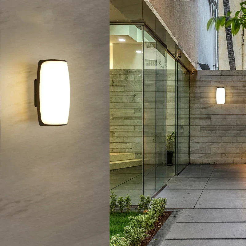 Vanntett LED Vegglampe for Utendørs – Energieffektiv Belysning for Hage og Terrase | Skanto