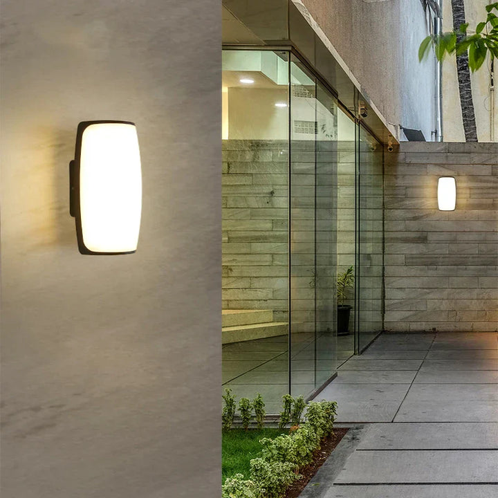 Vanntett LED Vegglampe for Utendørs – Energieffektiv Belysning for Hage og Terrase | Skanto