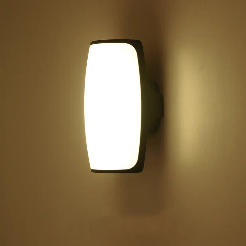 Vanntett LED Vegglampe for Utendørs – Energieffektiv Belysning for Hage og Terrase | Skanto