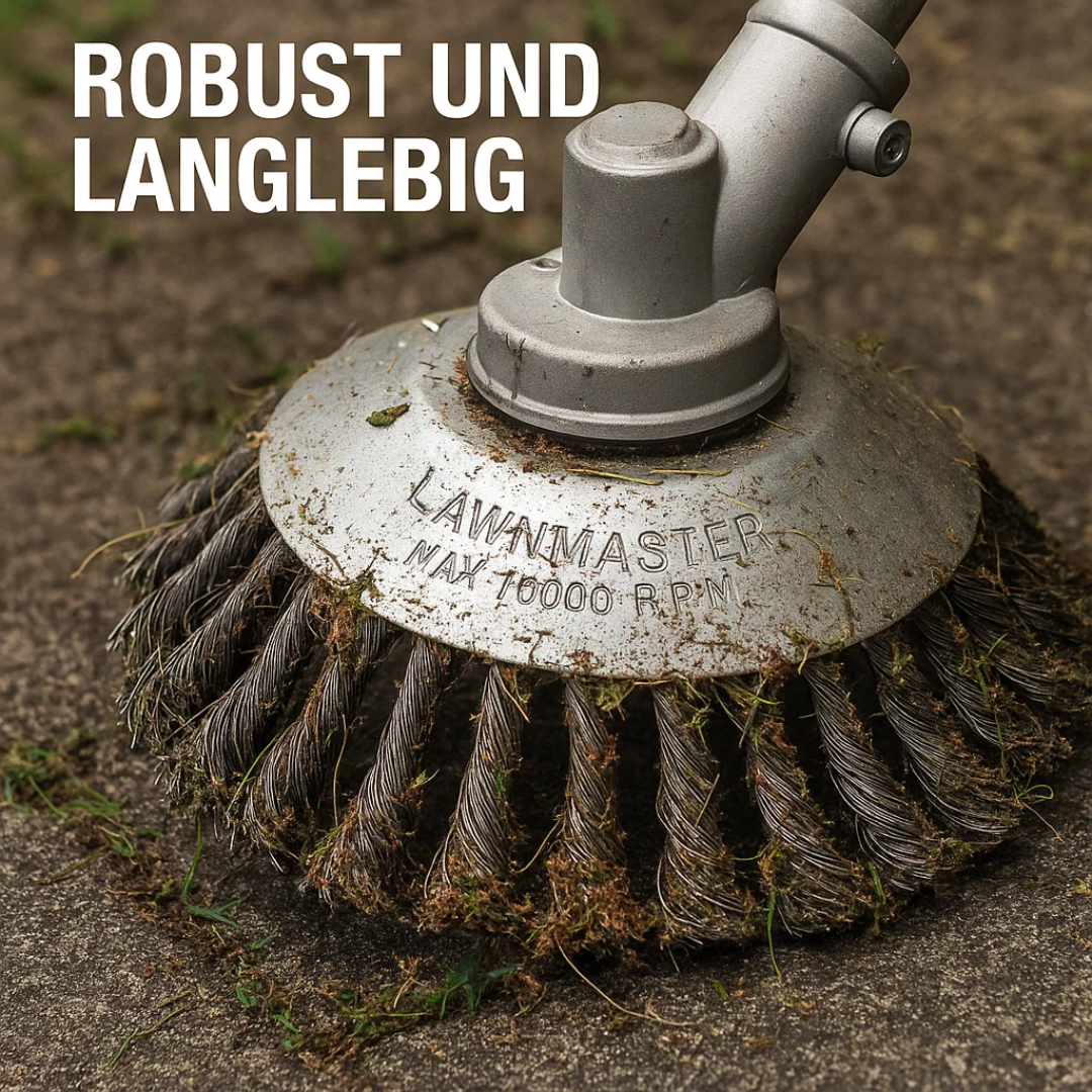 Skanto | Gressklipping Turbo Hode – Universell 6-Blad Ugressbørste for Trimere
