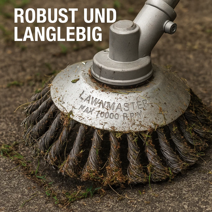 Skanto | Gressklipping Turbo Hode – Universell 6-Blad Ugressbørste for Trimere