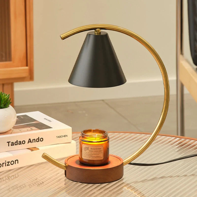 Moon Arc Wax Lamp | Skanto