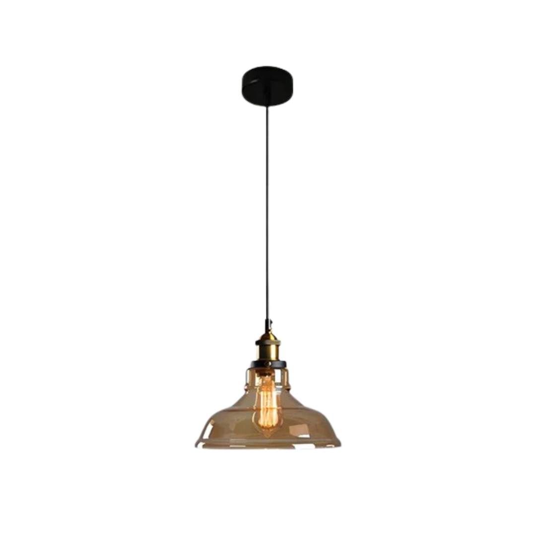 Skanto | Vintage Pendellampe Glass | Stilfull Spisebordlampe