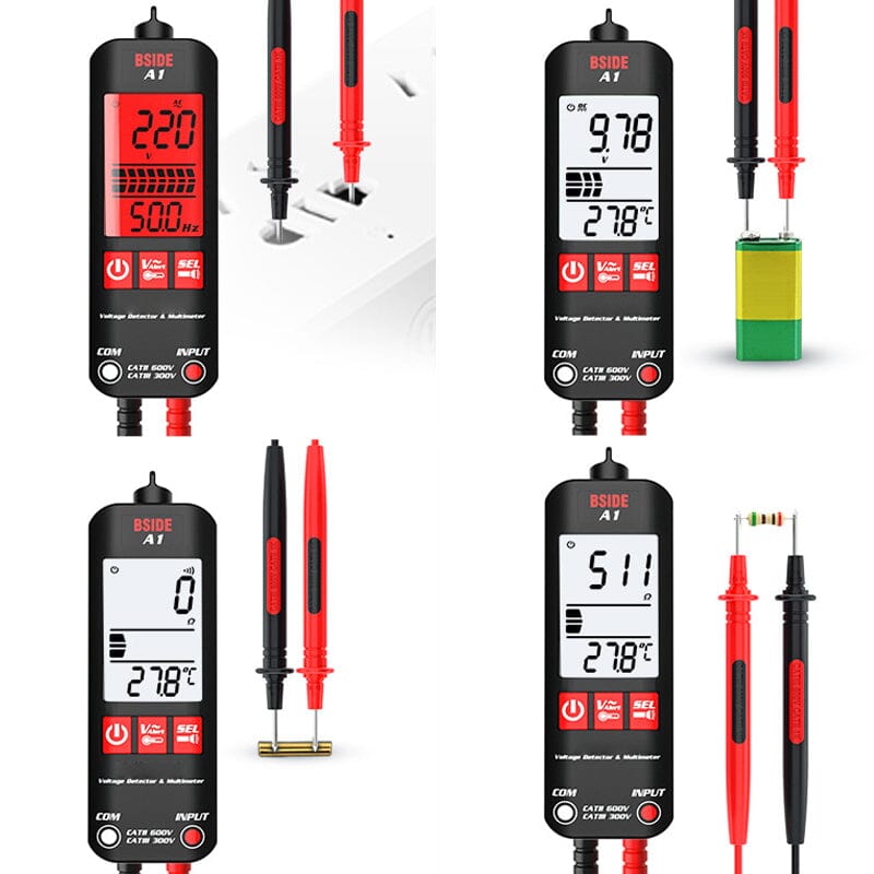 Skanto | A1 Helautomatiske Anti-Brenner Intelligent Digital Multimeter