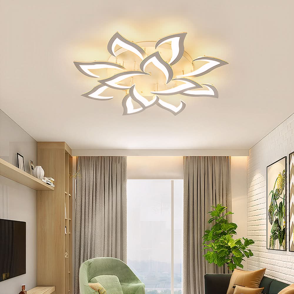 Skanto | Moderne Blomsterformet LED Taklampe for Hjemmedekorasjon