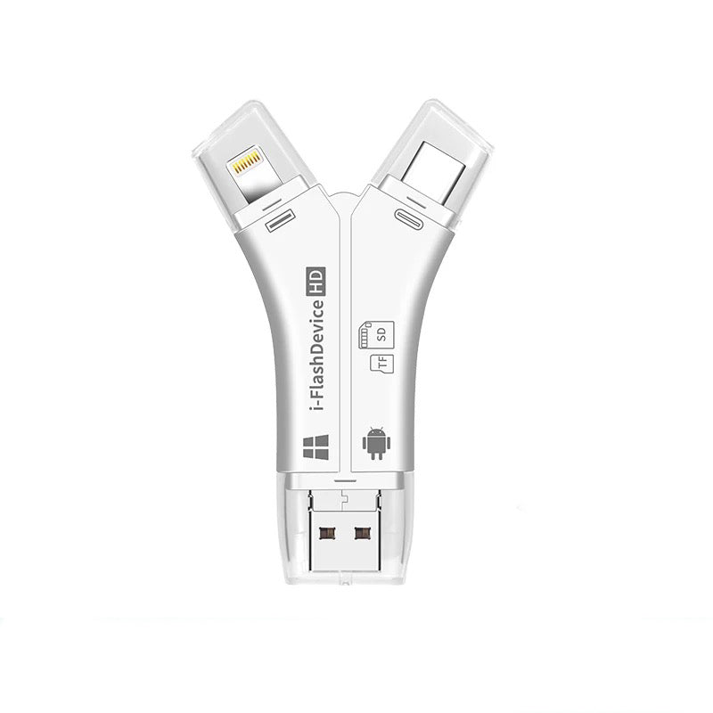 Ciaovie 4 i 1 Smarttelefon Kortleser | Skanto