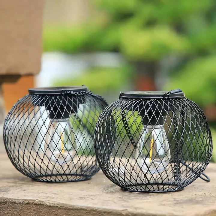 Skanto | Sunny Garden Solar Lantern – Vanntett LED Utendørs Lys med Auto Sensor