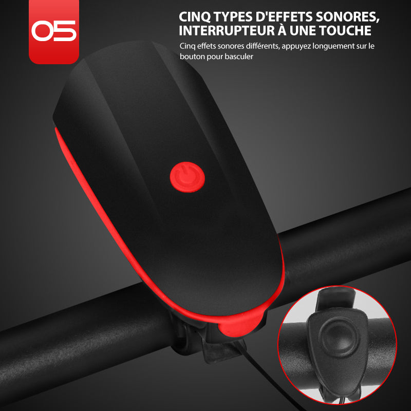 Oppladbar USB Terrengsykkel Frontlys | Skanto