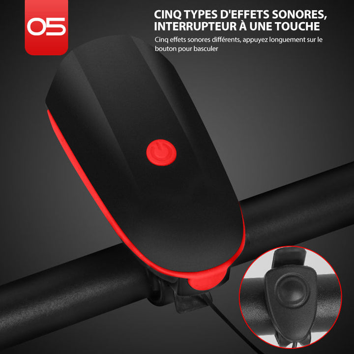 Oppladbar USB Terrengsykkel Frontlys | Skanto