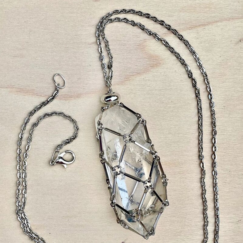 Skanto | Krystallstein Choker Halskjede