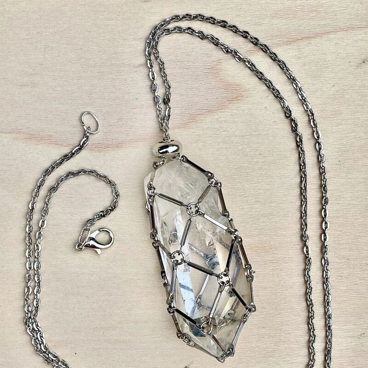 Skanto | Krystallstein Choker Halskjede