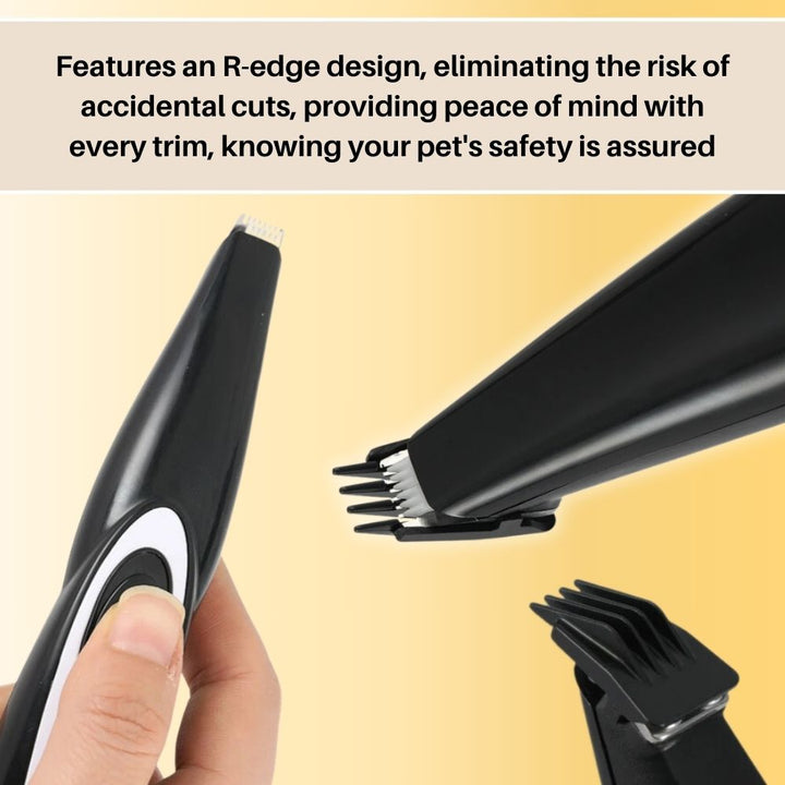 Skanto | Pet Trimmer FellEase | Whisper Quiet & Precise | Safe Cutting | Ergonomisk
