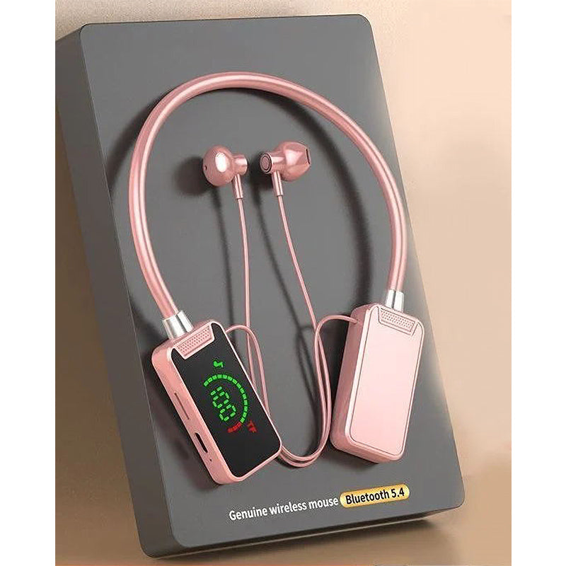 Skanto | Nakkerem Digital Skjerm Bluetooth Hodetelefoner