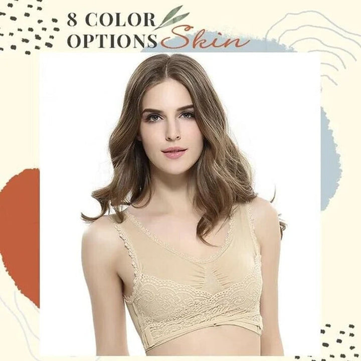 Skanto | Front Cross-Side Buckle Lace Bh
