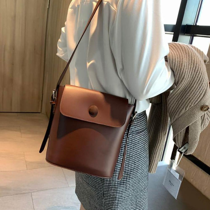 Drawstring bag laget av PU | Skanto