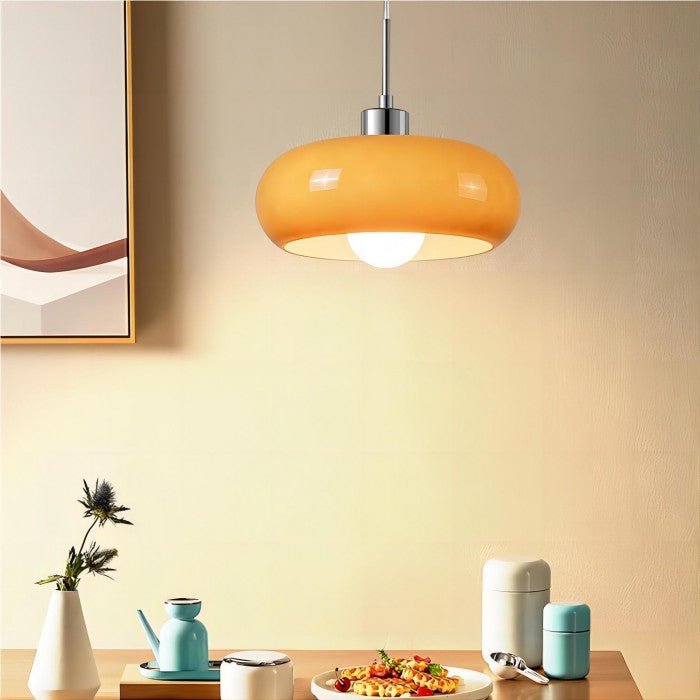 Skanto | Bauhaus Stil Glass Pendel Lamp Nordisk Retro