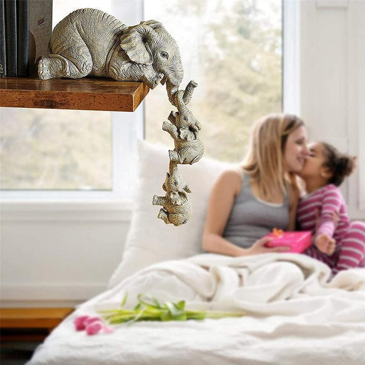 Skanto | Elefant sitter håndmalte figurer