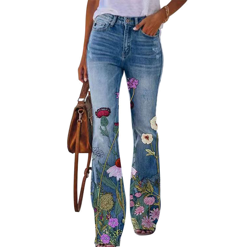 Skanto | 4-knapp Flare Jeans
