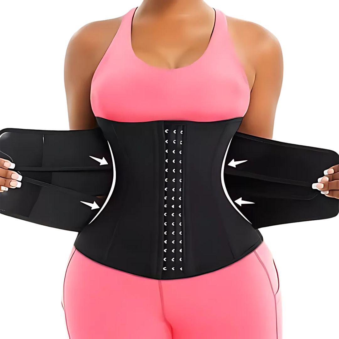 ThermoCore | Midjetrener Belte – Tredobbel Komprimering – Pustende Neoprenmaterial – Etter trening & Etter fødsel Bruk Skanto