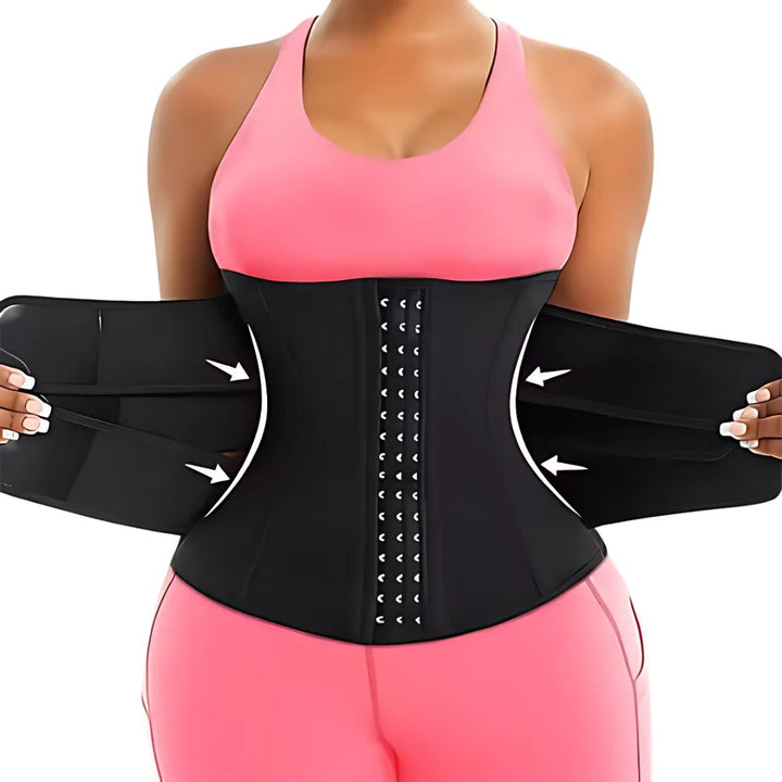 ThermoCore | Midjetrener Belte – Tredobbel Komprimering – Pustende Neoprenmaterial – Etter trening & Etter fødsel Bruk Skanto