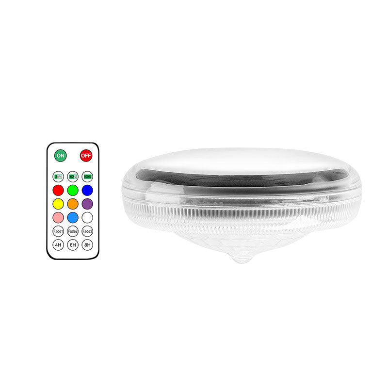 Skanto | 2 PCS - Timerfunksjon Solcelledrevet Bassenglys med 3 Lysstyrkenivåer & 9 Farger