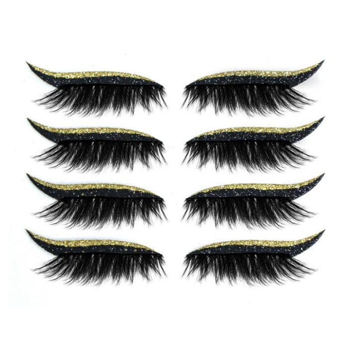 Skanto | Gjenbrukbar eyeliner og vippestickers (4 par)