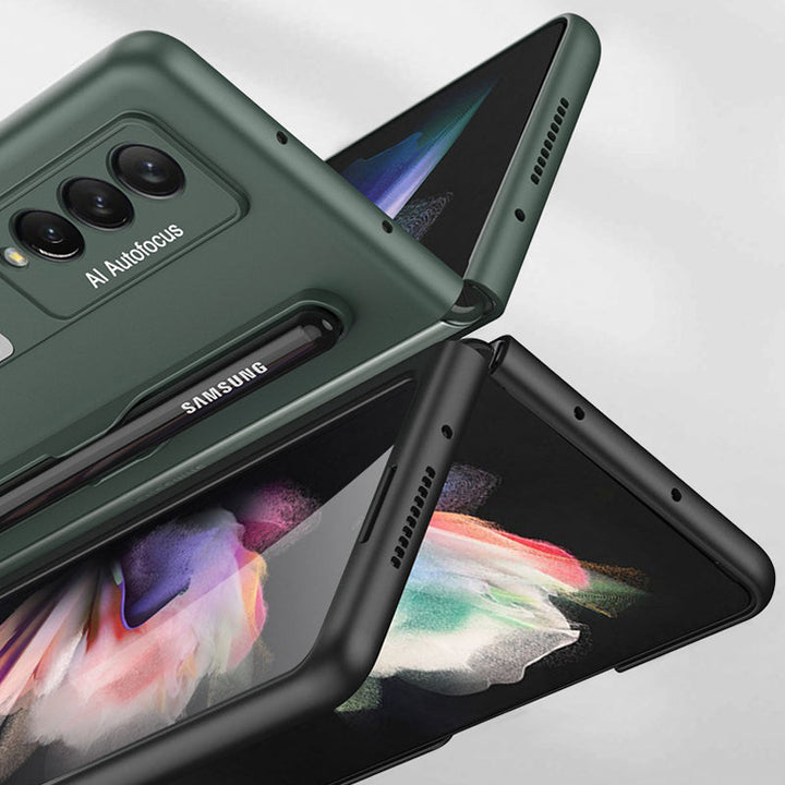 Skanto | Fashion Stativdeksel med Blyantlomme for Samsung Galaxy Z Fold 3