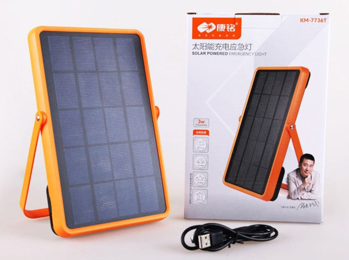Skanto | Multifunksjonell Sollys, med 3000mAh, 2 Lysmoduser & USB Oppladbar, for Hager, Utendørs, Terrasse, Balkong & Mer